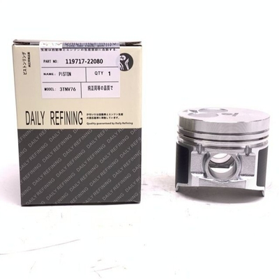 Yanmar के लिए 3 सिलेंडर 3tnv76 पिस्टन किट डीजल इंजन स्पेयर पार्ट्स 119717-22080