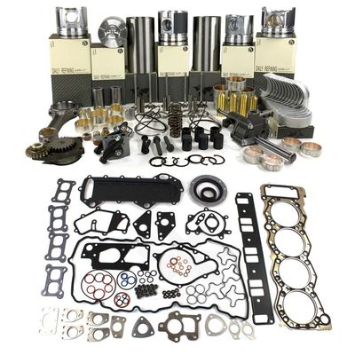 पुनर्निर्माण किट ओवरहाल किट के लिए 4ja1 Isuzu इंजन सिलेंडर लाइनर पिस्टन गैसकेट किट पिस्टन के छल्ले दैनिक परिष्करण ब्रांड